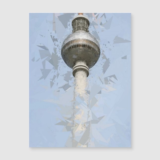 Televisietoren Berlijn, Duitsland (Voorkant)