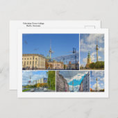 Televisietoren, Berlijn, Duitsland Briefkaart (Voorkant / Achterkant)