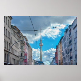 Televisietoren, Berlijn, Duitsland Poster