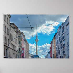Televisietoren, Berlijn, Duitsland Poster