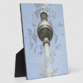 Televisietoren Berlijn Fotoplaat (Zijkant)