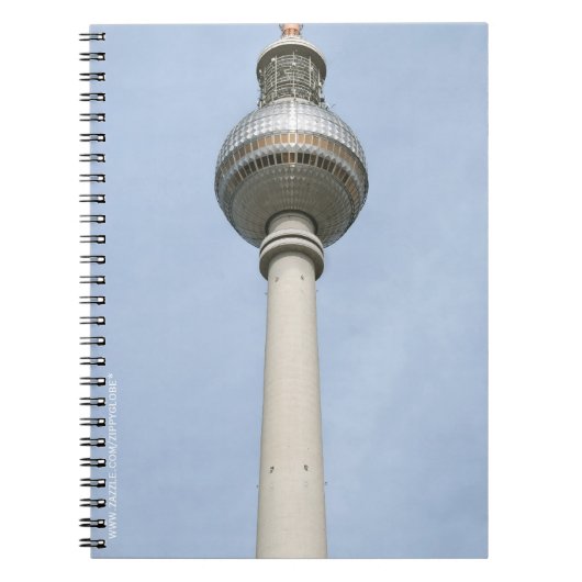 Televisietoren Berlijn Notitieboek (Voorkant)