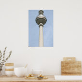 Televisietoren Berlijn Poster (Keuken)