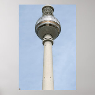 Televisietoren Berlijn Poster