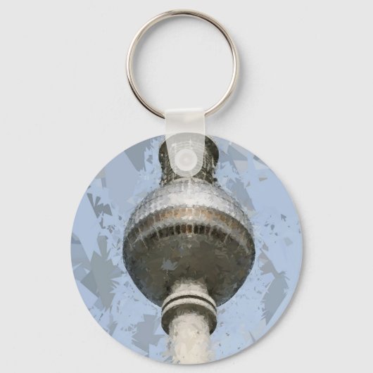 Televisietoren Berlijn Sleutelhanger (Voorkant)