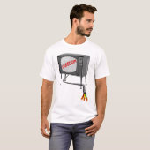 Televisievrijheid snijdt het snoer door t-shirt (Voorkant volledig)