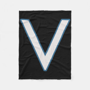 Telfield V Letter Games Grappig Gaming Videogame A Fleece Deken