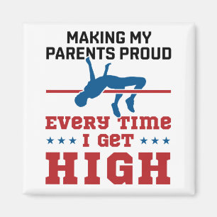 Telkens als ik hoog word, volgen en houden van hog magneet