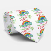 Telkens als u een Regenboog ziet Stropdas (Opgerold)