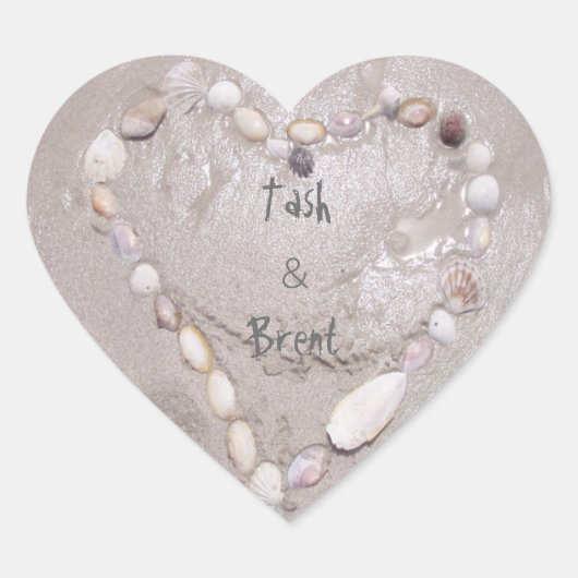 telkens thema hart sticker (Voorkant)