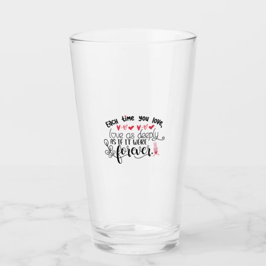 Telkens wanneer je van tevoren houdt glas (Voorkant)