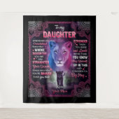 Telkens wanneer u zich overweldigd voelt, voel je  wandkleed (Voorkant)