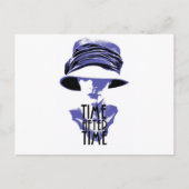 Telkens weer BLEU Chapeau Briefkaart (Voorkant)