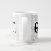 Telkens weer de kleurrijke geitenbeker Mok (Achterkant)