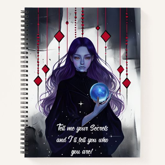 Tell me your secrets notitieboek (Voorkant)