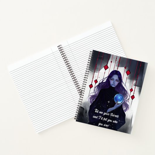 Tell me your secrets notitieboek (Binnen)