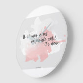 Tell Time!!! Wall Clock Grote Klok (Hoek)