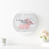 Tell Time!!! Wall Clock Grote Klok (Huis)