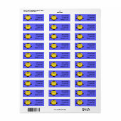 tellen etiket (Full Sheet)