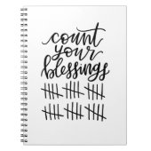 tellen van je zegenjournaal notitieboek (Voorkant)