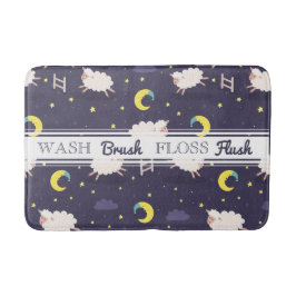 tellen van schapenbakmat badmat