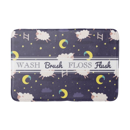 tellen van schapenbakmat badmat (Voorkant)