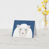 tellen Wenskaart schapen Kaart (Gele Bloem)