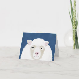 tellen Wenskaart schapen Kaart