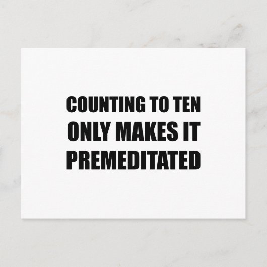 Tellend Beraamde Tien Briefkaart (Voorkant)