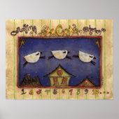 Tellende schapen - Poster (Voorkant)