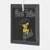 Teller Chick #4 Glas Ornament (Voorkant links)