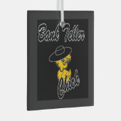 Teller Chick #4 Glas Ornament (Voorkant Rechts)