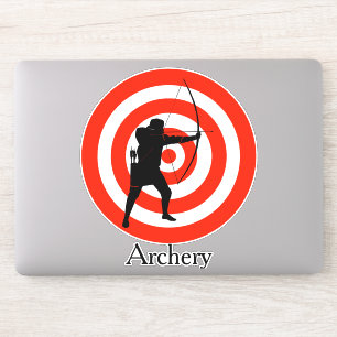 Teller van ontwerpcontrole voor Archery Sticker