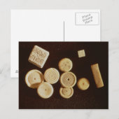 Tellers en dobbels, Gallo-Roman Briefkaart (Voorkant / Achterkant)