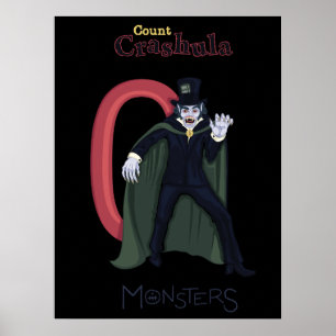 Telling Crashula in Rode Aantallen (monstersreeks) Poster