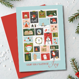 Telling op een seizoen vol vreugde kerstreces