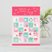 Telling op een seizoen vol vrolijke kerstrecusie r (Staand voorkant)