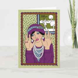 Telling op je eigen_A_Greeting Kaart