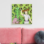 Telling Tales Canvas Afdruk (Insitu (Woonkamer))