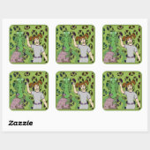 Telling Tales Vierkante Sticker (Vel)