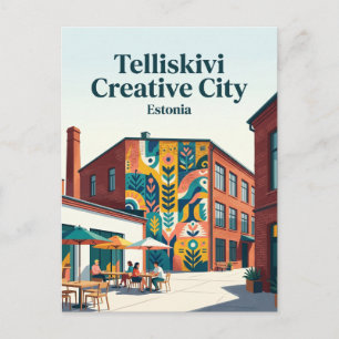 Telliskivi Creative City Estland Briefkaart