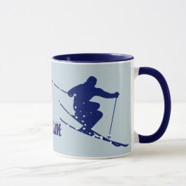 Telluride Blue Skier Mok