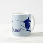 Telluride Blue Skier Mok (Voorkant rechts)