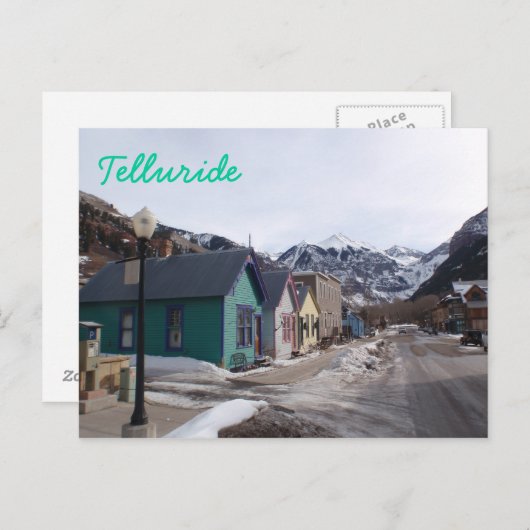 Telluride-briefkaart Briefkaart (Voorkant / Achterkant)