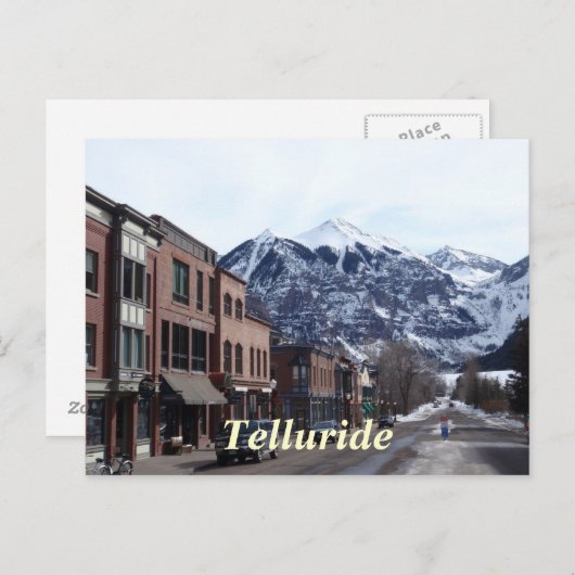 Telluride-briefkaart Briefkaart (Voorkant / Achterkant)