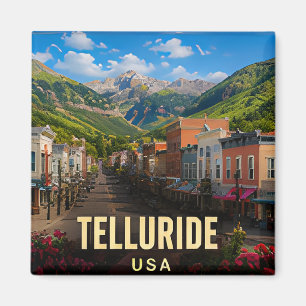 Telluride Colorado Bergvallei Reis Cadeau Magneet