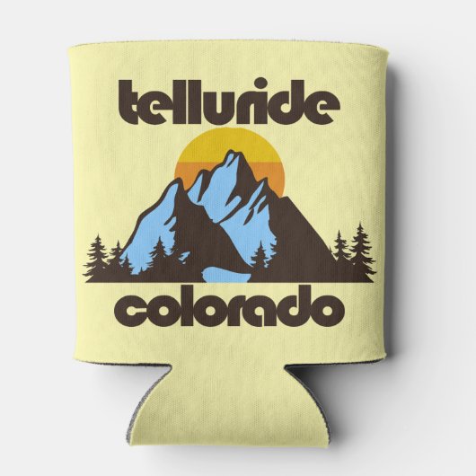 Telluride, Colorado Blikjeskoeler (Achterkant)