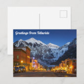 Telluride Colorado Briefkaart (Voorkant / Achterkant)