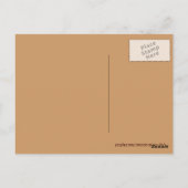 Telluride Colorado brown briefkaart (Achterkant)
