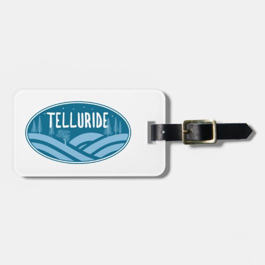 Telluride Colorado buitenshuis Bagagelabel (Voorkant horizontaal)